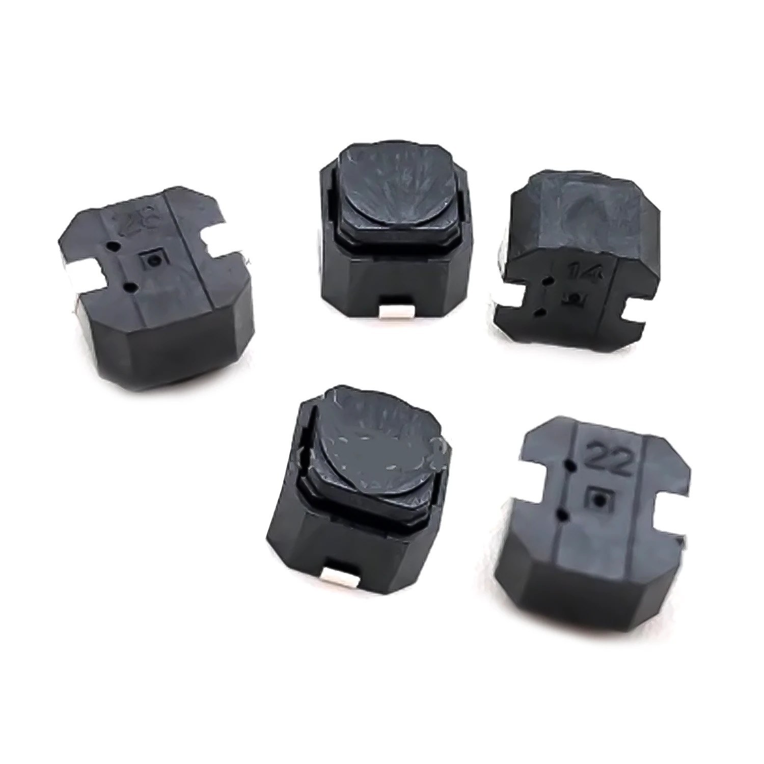 تک سوئیچ کربنی 5*6*6 دو پین SMD میکرو سوئیچ فنری قفل درب ماشین دنا سوئیچ سایلنت