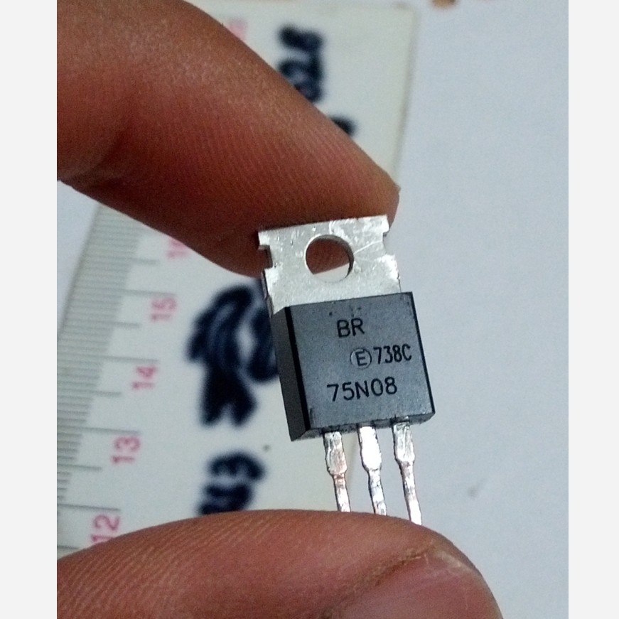 ترانزیستور ماسفت 75n08 75N08 mosfet 75n08