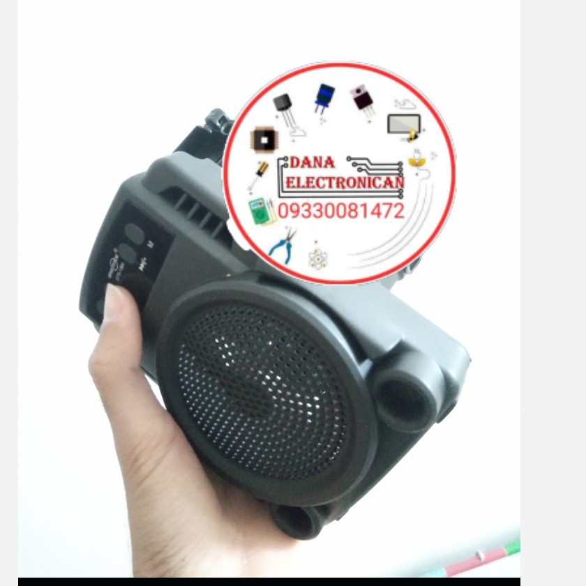 جعبه کیس اسپیکر 3 اینچ برای ساخت بلندگو مدل gts1360