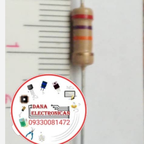مقاومت 27 کیلواهم 1 وات 27k 1w