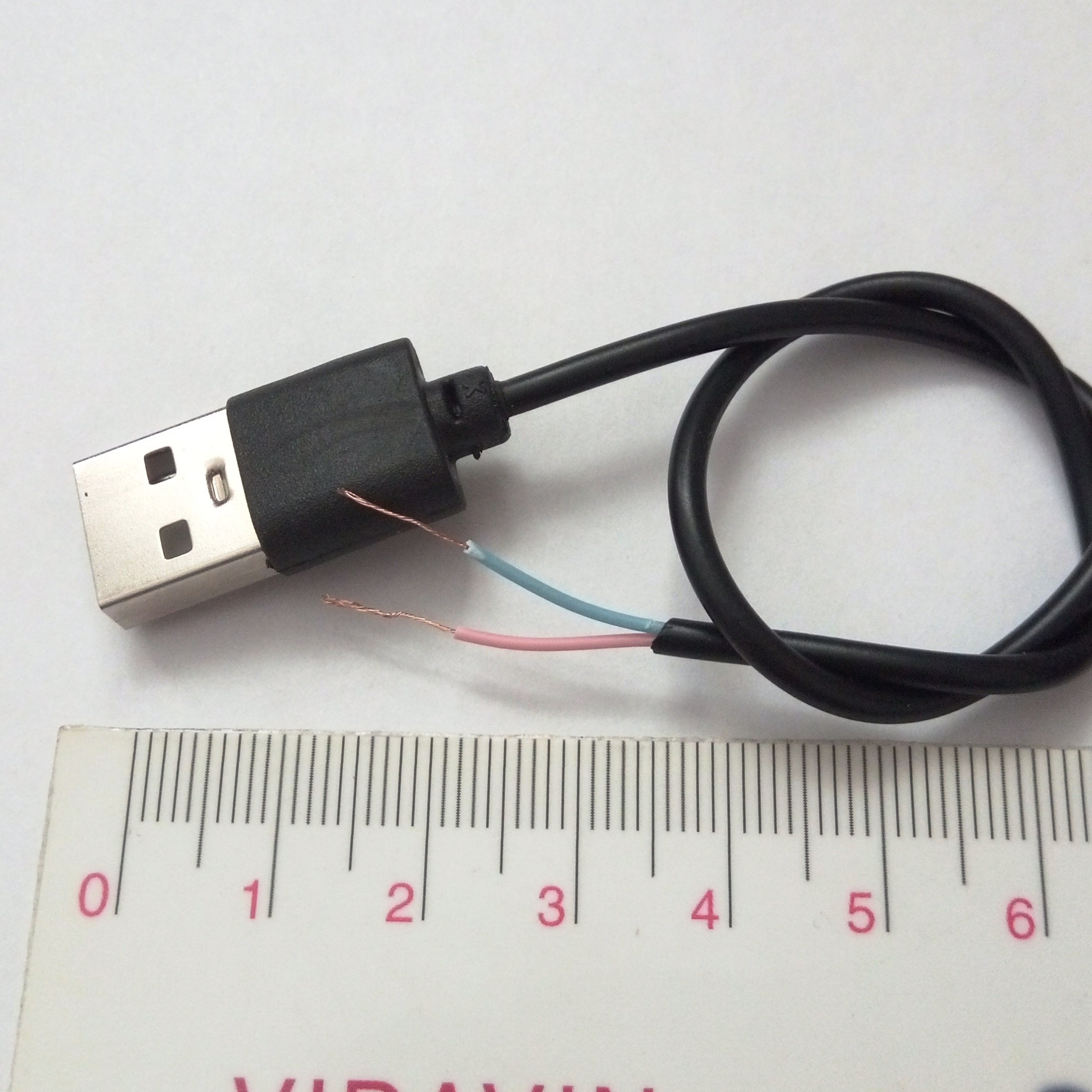 نرگی یو اس بی 2 سیم دار دو رشته USB تایپ usb a
